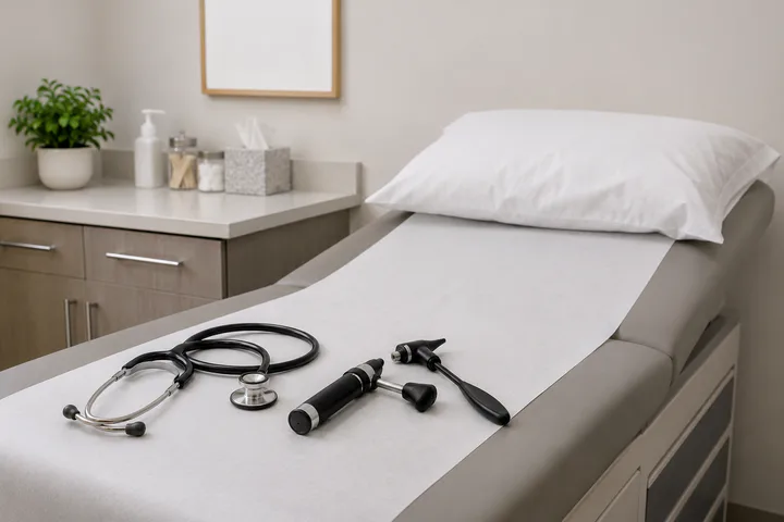 A child-friendly medical consultation room