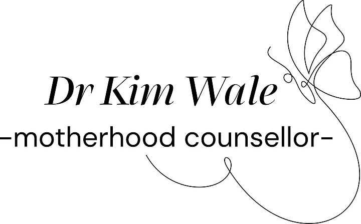 Dr Kim Wale motherhood counsellor logo