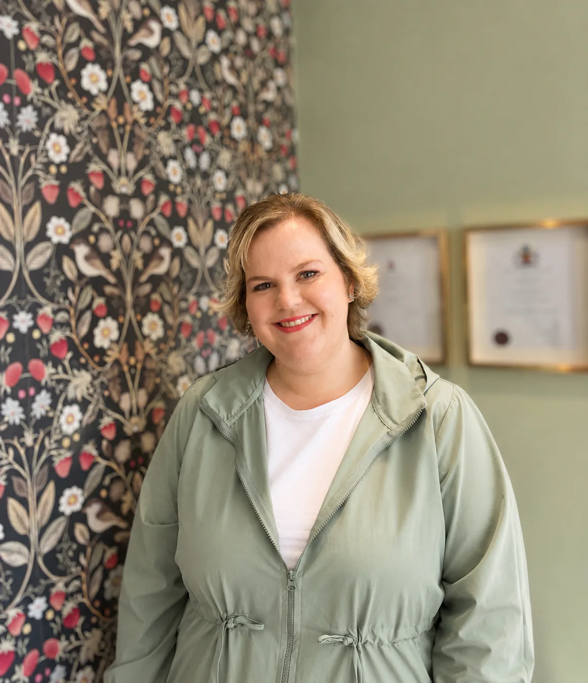 Dr Ina-Mari McAlister in her consulting room